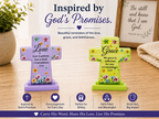 OneKJC Mini Pocket Prayer Crosses with Bible Verses – 20 Pack