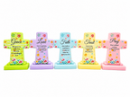 OneKJC Mini Pocket Prayer Crosses with Bible Verses – 20 Pack