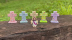 OneKJC Mini Pocket Prayer Crosses with Bible Verses – 5 Pack